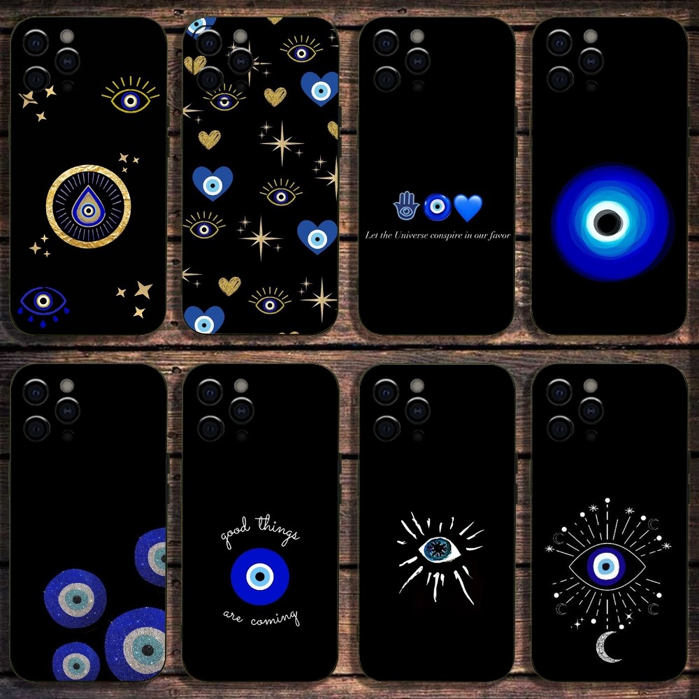 Phone Case Anime - Lucky Blue Evil Eye Phone Case