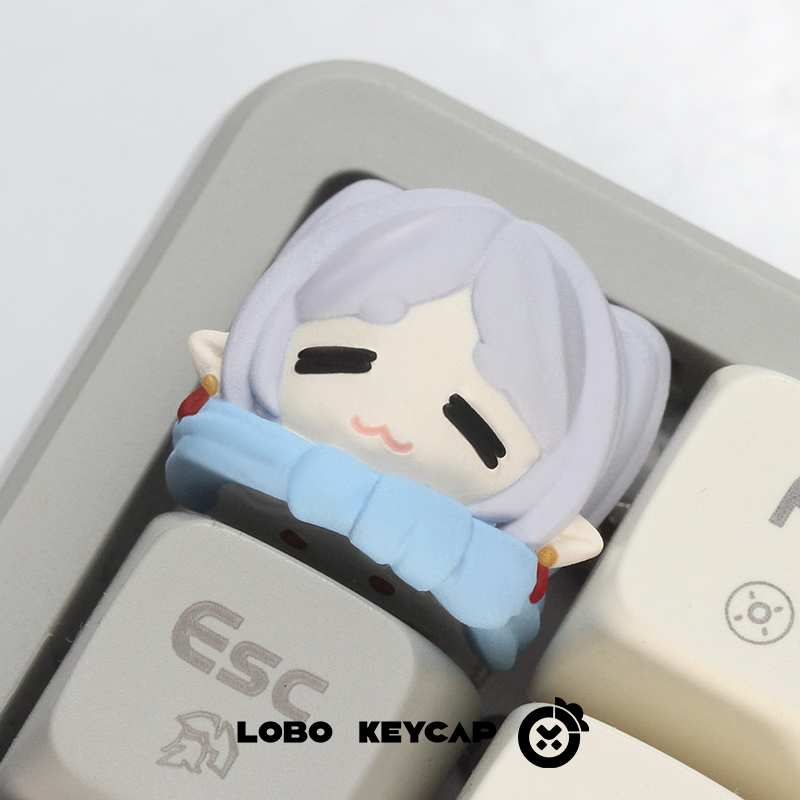 Q Version Frieren: Beyond Jour - Keycap Artisan Anime recension och pris