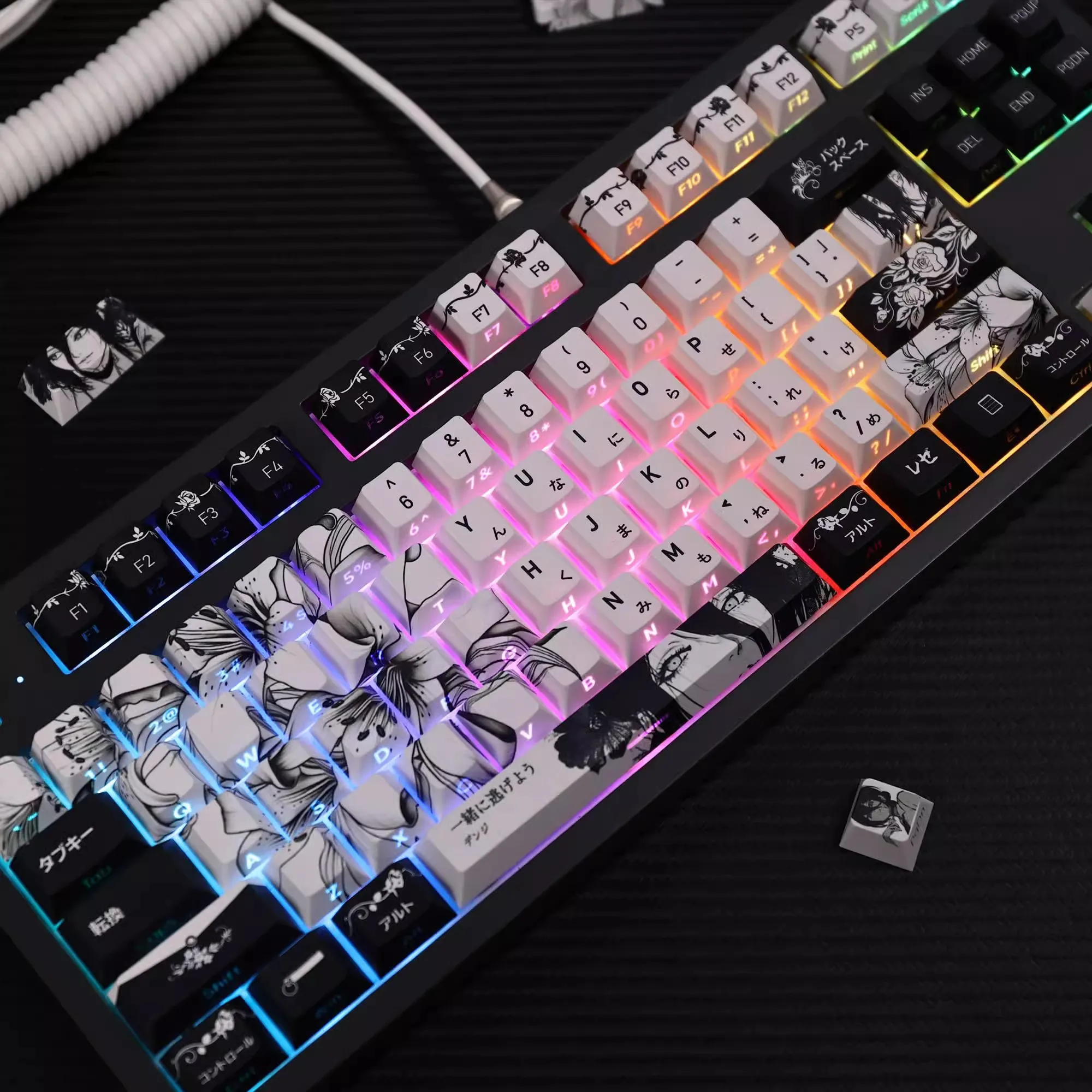 REZE Anime Theme Keycaps Set C - Keycap Artisan Anime recension och pris