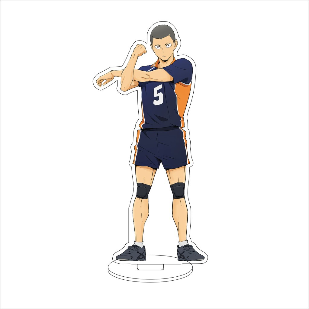 16CM Anime Haikyuu Sugawara Kō - Acrylic Stand Figure recension och pris