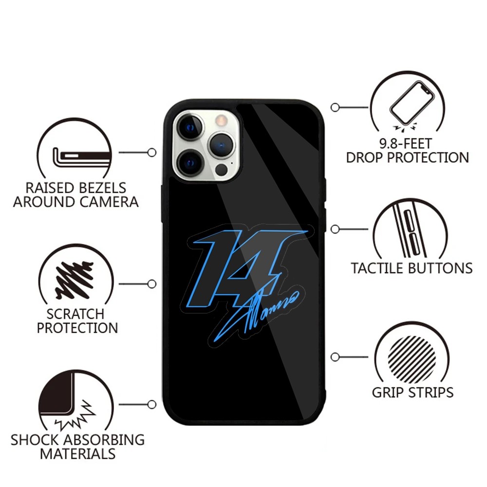 F1 Racing 14 Fernando A-Alonso - Phone Case Anime recension och pris
