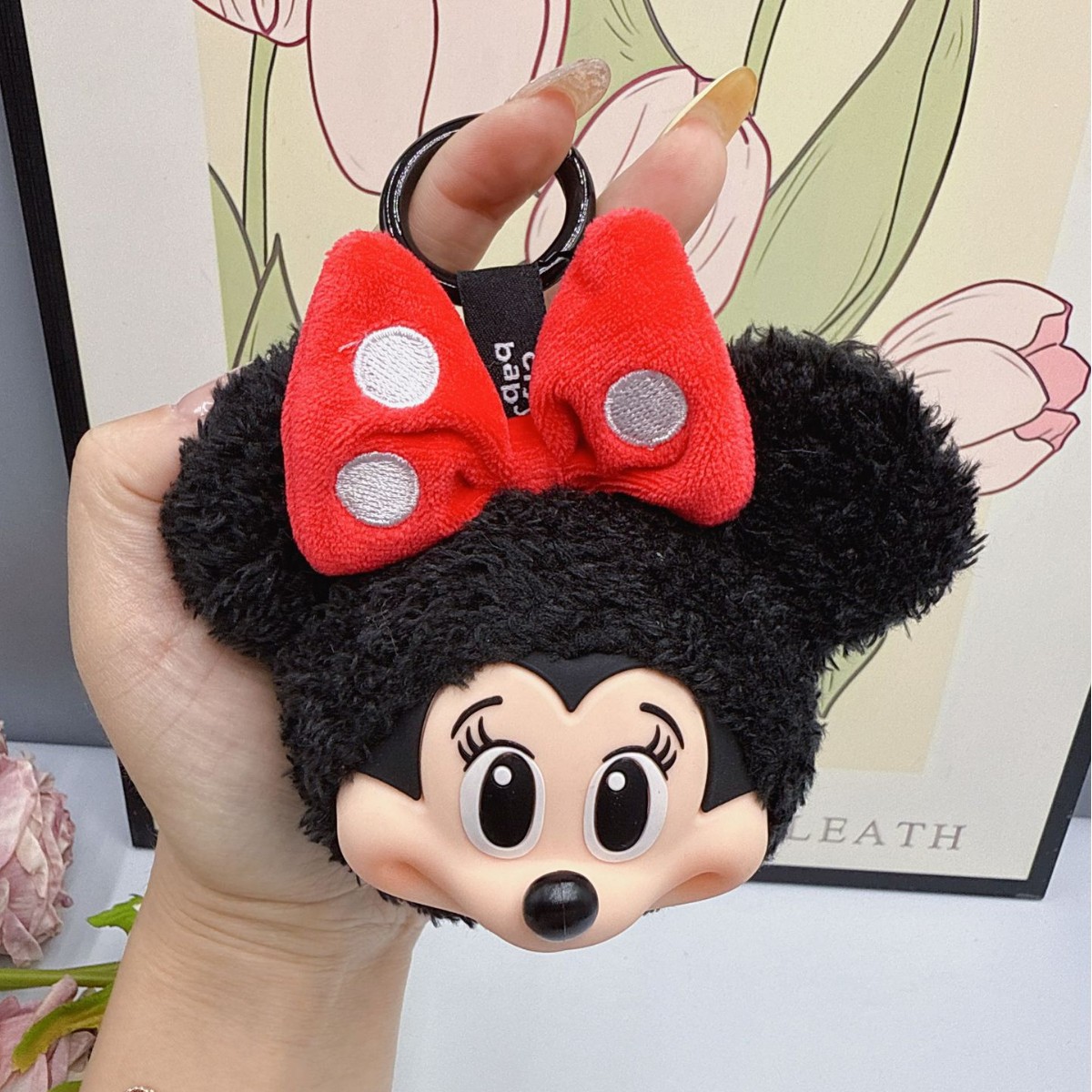 Mickey Minnie Plush Doll Keych - Cute Anime Merchandise recension och pris
