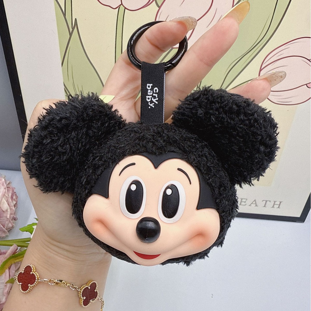 Mickey Minnie Plush Doll Keych - Cute Anime Merchandise recension och pris