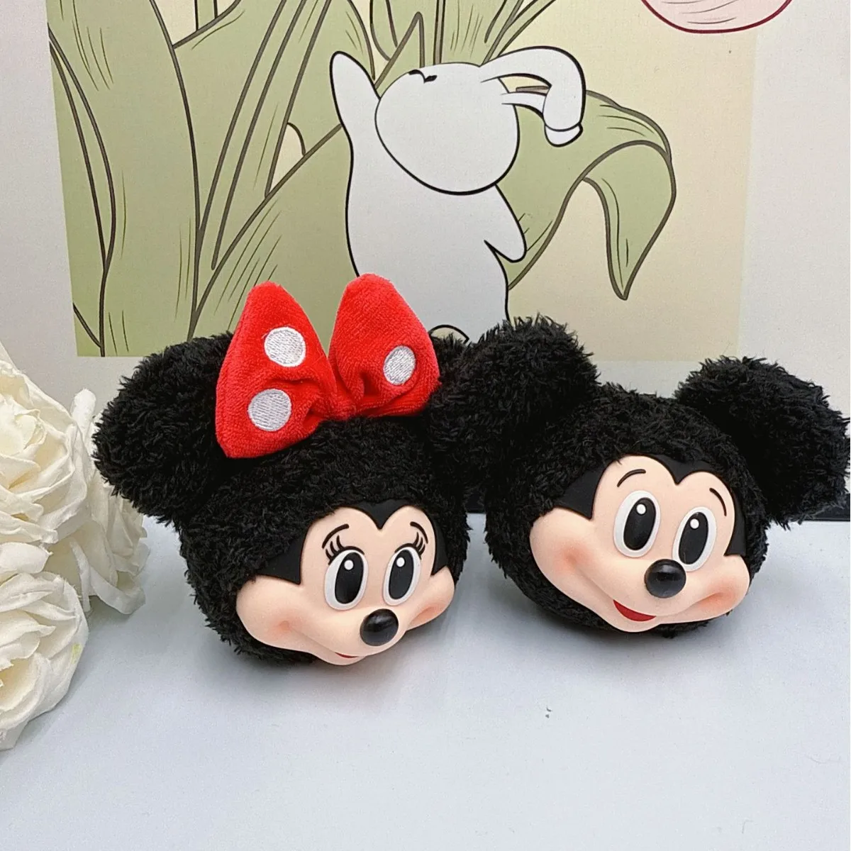 Mickey Minnie Plush Doll Keych - Cute Anime Merchandise recension och pris