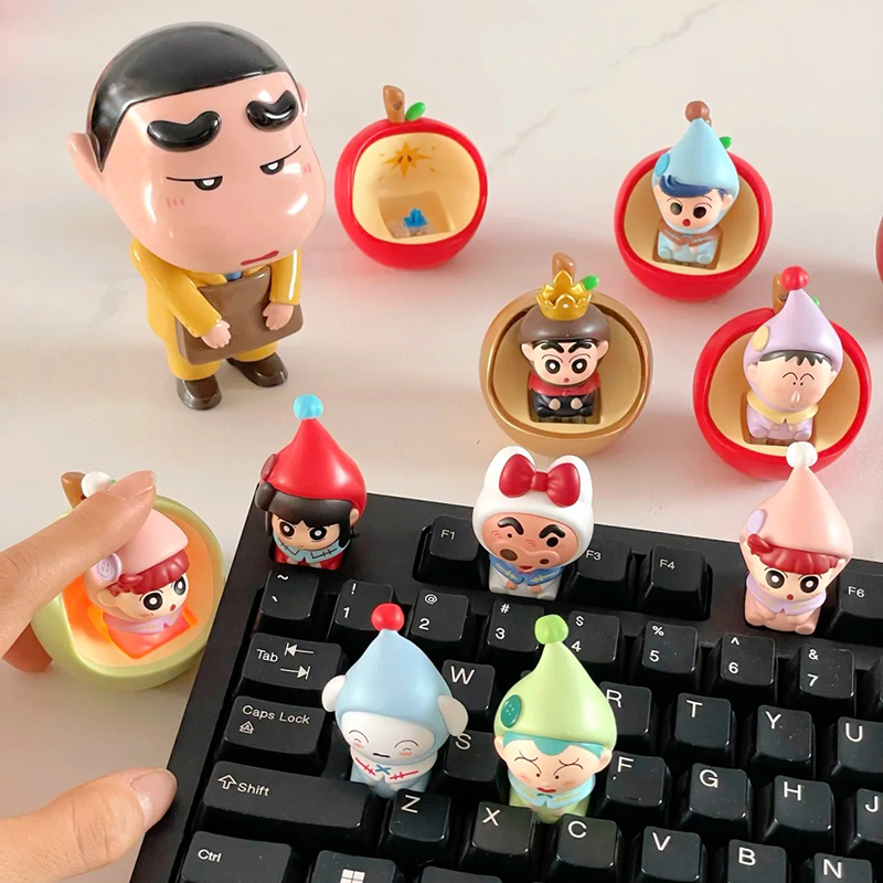 Kawaii Crayon Shinchan Dwarf F - Keycap Artisan Anime recension och pris