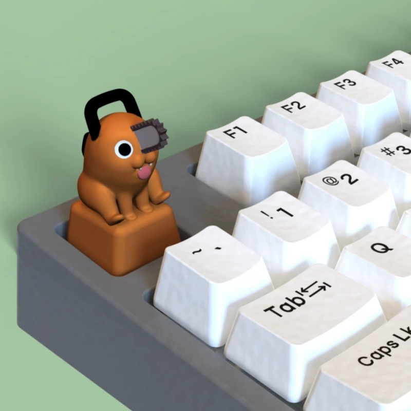 Chainsaw Man Anime Theme Keyca - Keycap Artisan Anime recension och pris