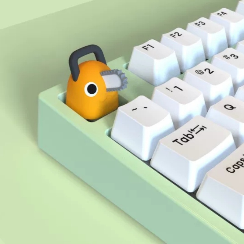 Chainsaw Man Anime Theme Keyca - Keycap Artisan Anime recension och pris