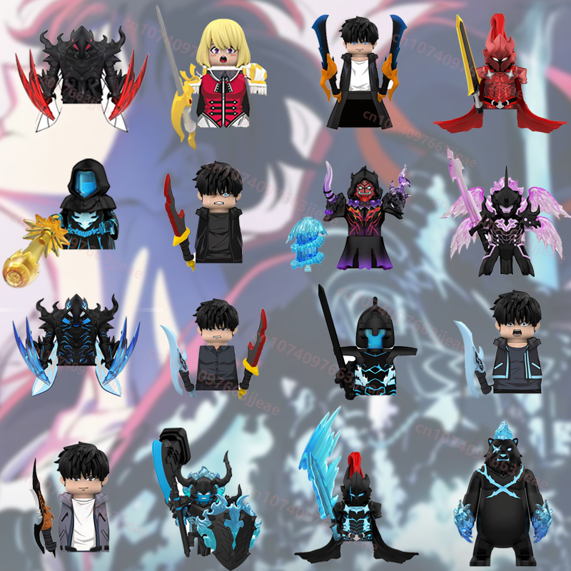 NEW 6/8/16pcs Solo Leveling Su - Anime Merchandise Solo Leveling recension och pris