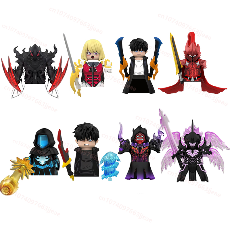 NEW 6/8/16pcs Solo Leveling Su - Anime Merchandise Solo Leveling recension och pris