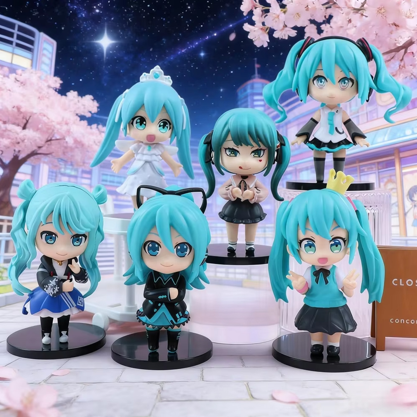 Hatsune Miku Chibi Figure Bund - Original Anime Merchandise recension och pris