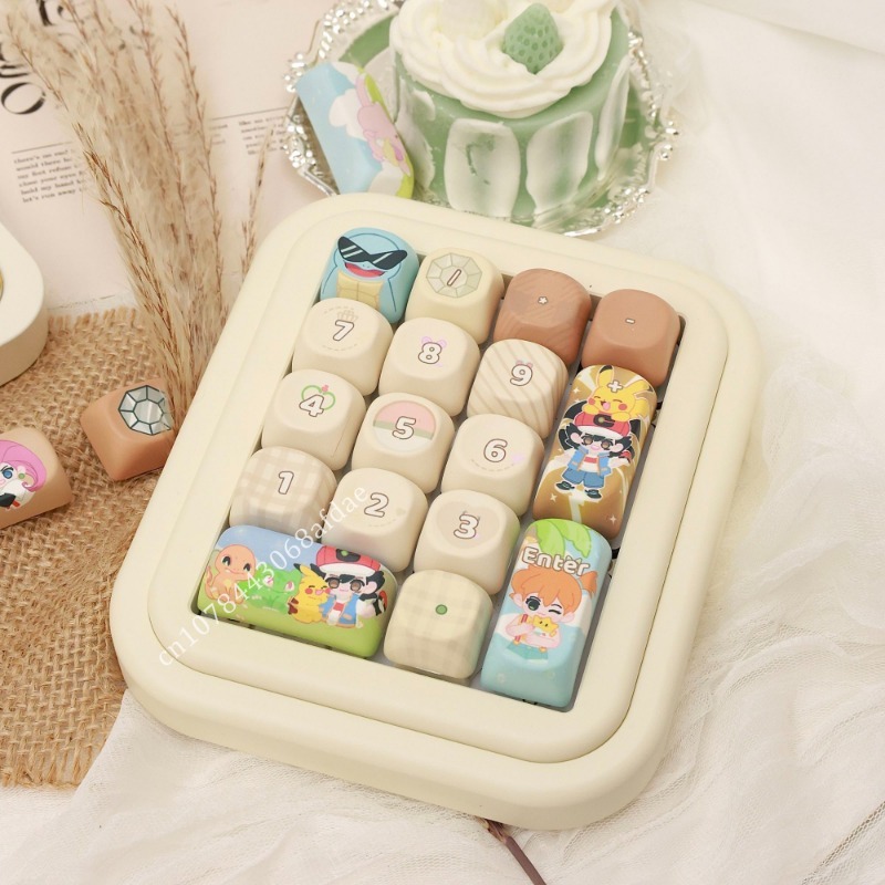 Anime Pokemon Keycaps MOA Heig - Keycap Artisan Anime recension och pris