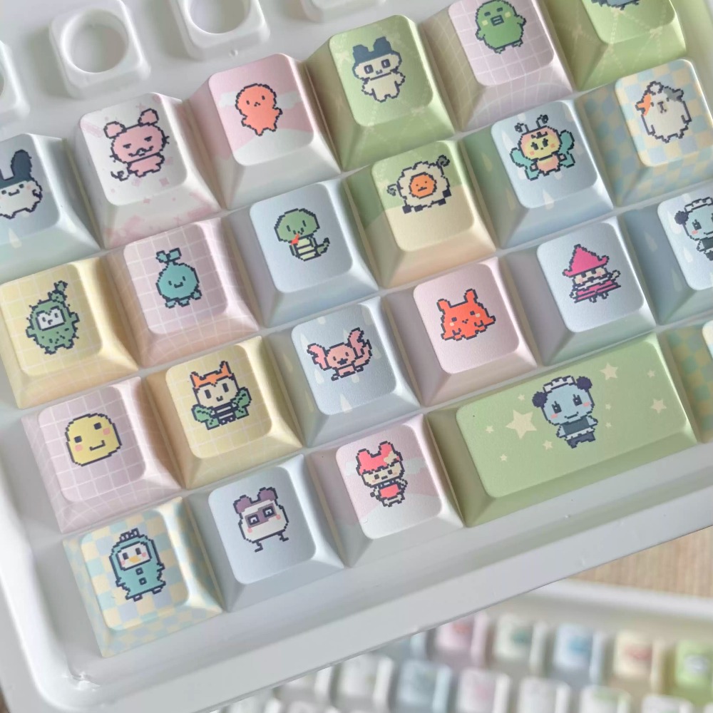 Anime Electronic Pet Keycaps S - Keycap Artisan Anime recension och pris