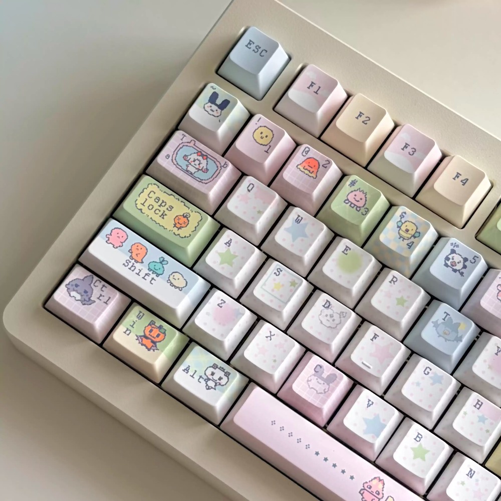 Anime Electronic Pet Keycaps S - Keycap Artisan Anime recension och pris