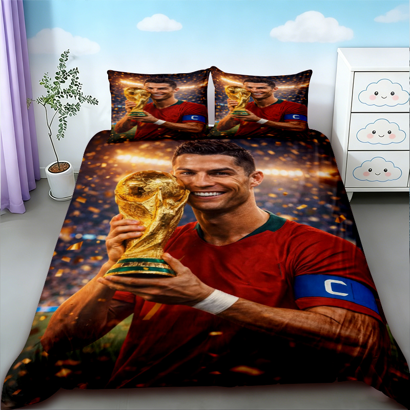 Cristiano Ronaldo Duvet Cover  - Anime Merchandise Demon Slayer recension och pris
