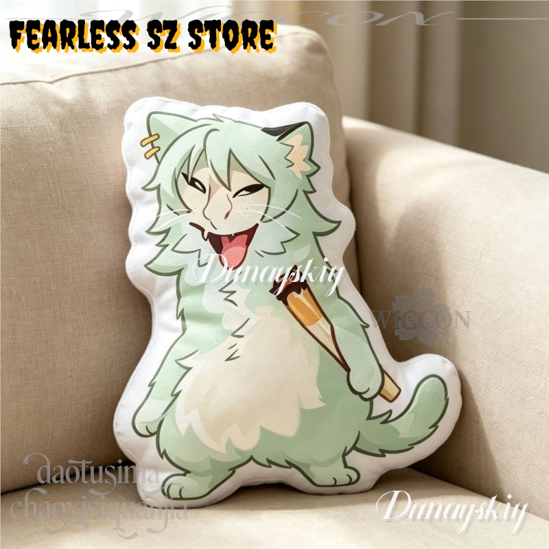 Chainsmoker Cat Q Version Doll - Cute Anime Merchandise recension och pris