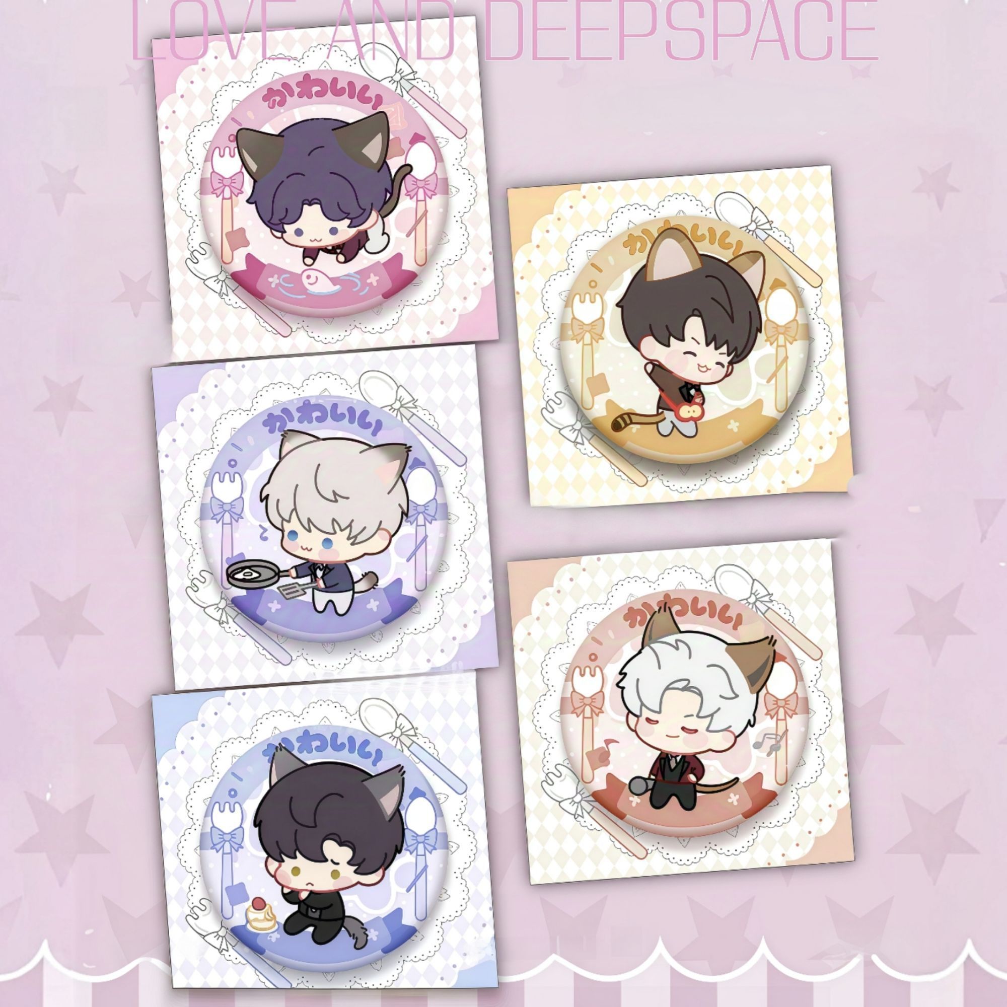 Love and Deep Space anime merc - Cute Anime Merchandise recension och pris